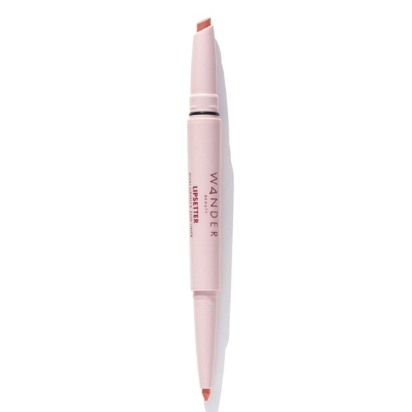 Wander beauty Lipsetter Dual Lipstick and Liner Ticket to Tawny - Picture 1 of 8